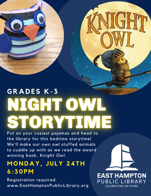 Night Owl Storytime: